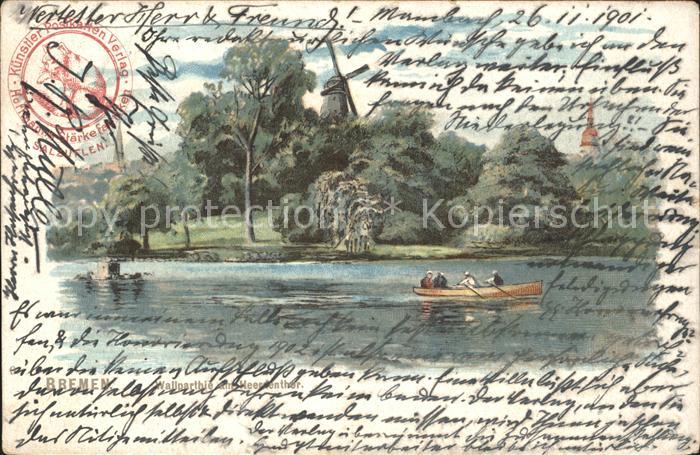 BREMEN  CITY Wallpartie am Heerdtentor