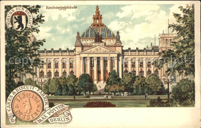 BERLIN  CITY Reichtagsgebaeude