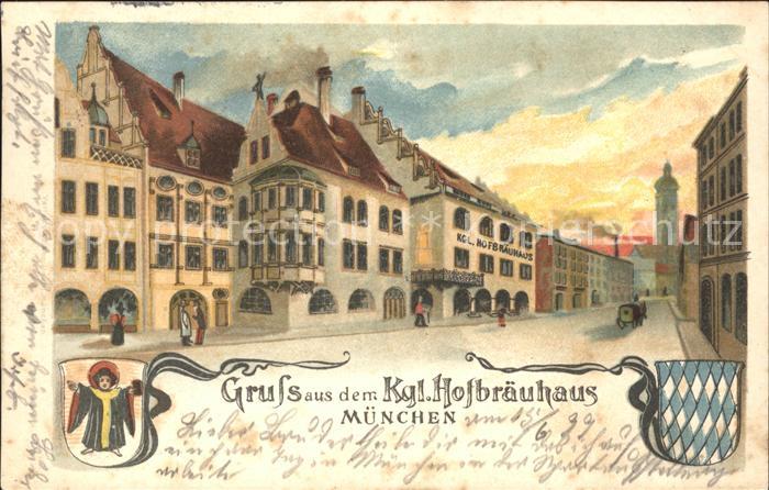 Muenchen Bayern Kgl Hofbraeuhaus