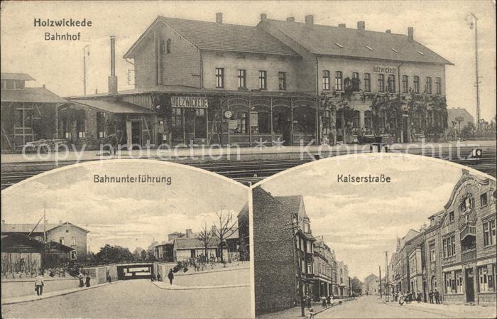 Holzwickede Bahnhof Unterfuehrung Kaiserstrasse