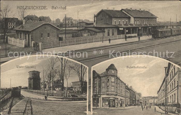 Holzwickede Bahnhof Unterfuehrung Bahnhofstrasse