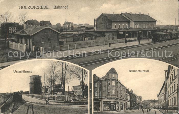 Holzwickede Bahnhof Unterfuehrung Bahnhofstrasse