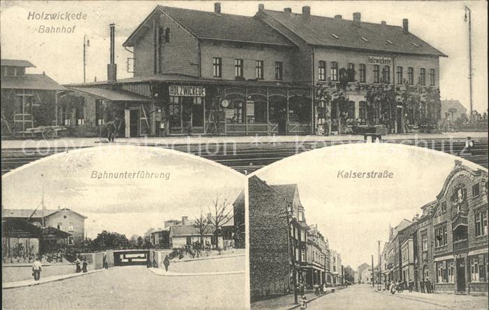 Holzwickede Bahnhof Unterfuehrung Kaiserstrasse