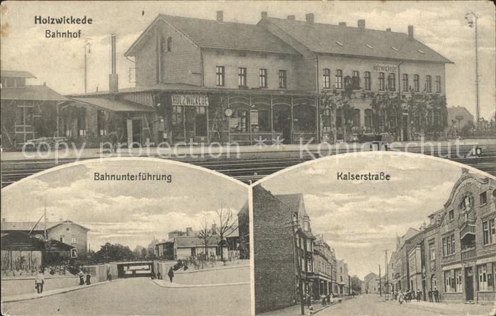 Holzwickede Bahnhof Unterfuehrung Kaiserstrasse