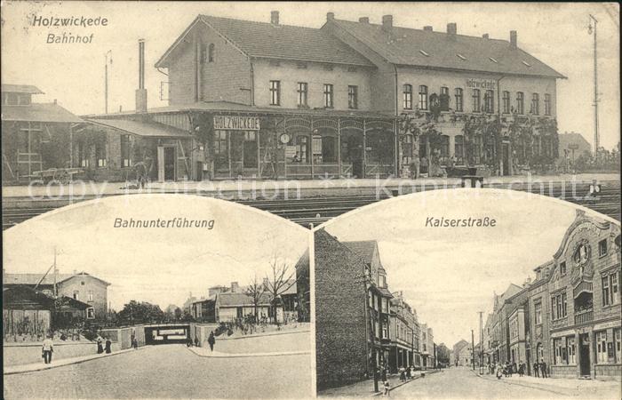 Holzwickede Bahnhof Unterfuehrung Kaiserstrasse