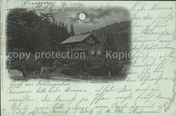 Schlangenbad Taunus Schweizerhaus