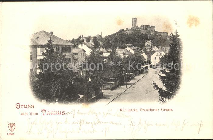 Koenigstein Taunus Frankfurter Strasse