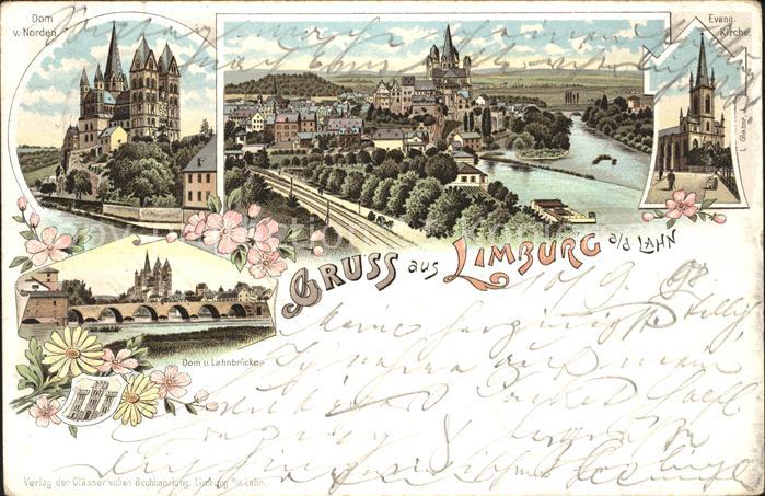 Limburg Lahn Panorama Dom Lahnbruecke Ev Kirche