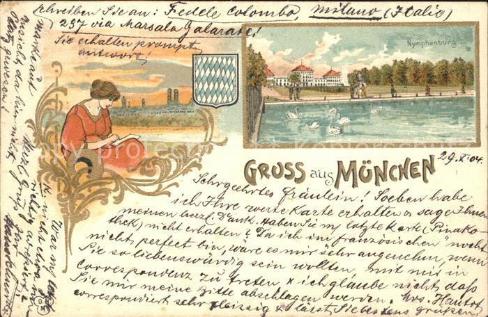 Muenchen Bayern Nymphenburg
