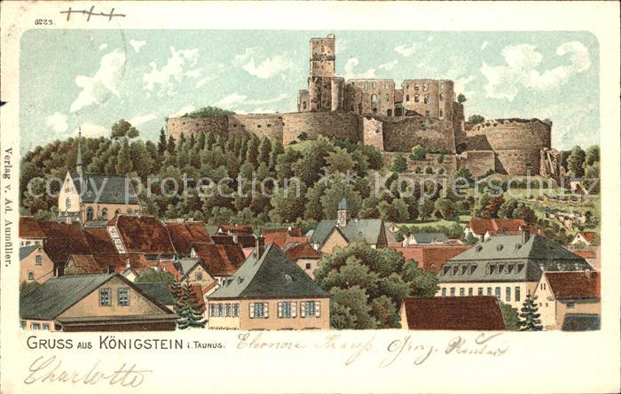 Koenigstein Taunus Burgruine