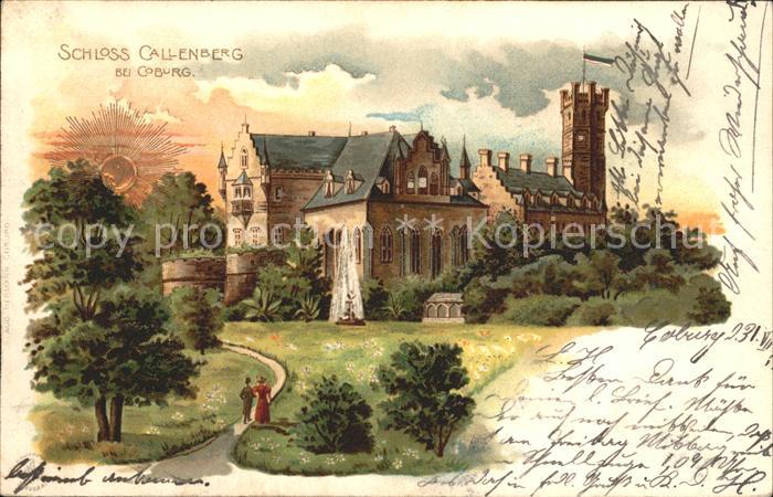 Coburg Bayern Schloss Callenberg