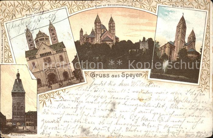 Speyer Rhein Dom Heidentuermchen Altpoertel