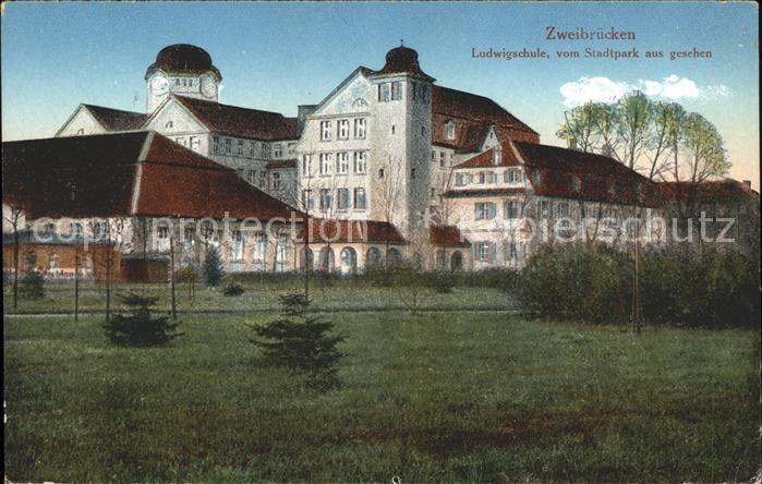 Zweibruecken Ludwigschule Stadtpark