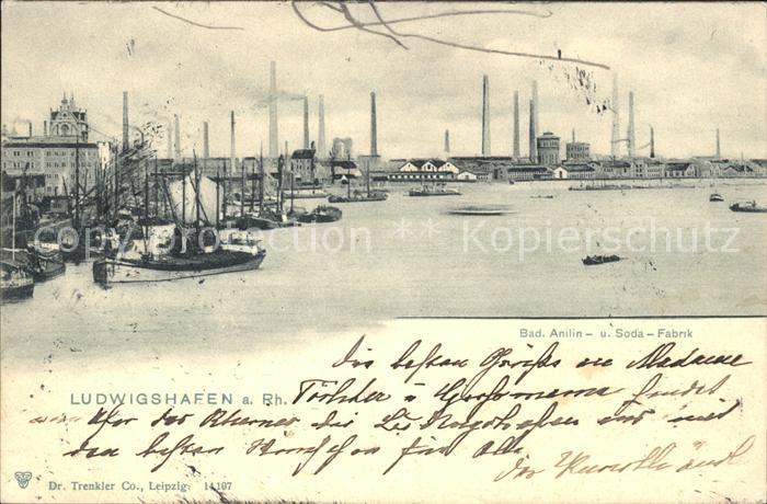 Ludwigshafen Rhein Badische Anilin und Soda Fabrik BASF Industrie