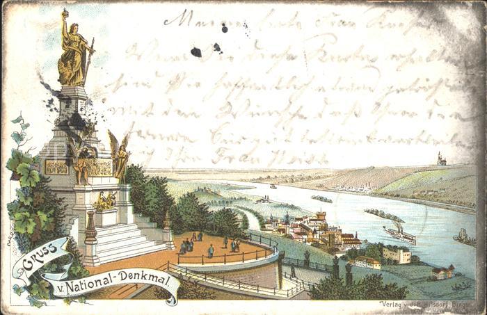 Bingen Rhein Nationaldenkmal Niederwald