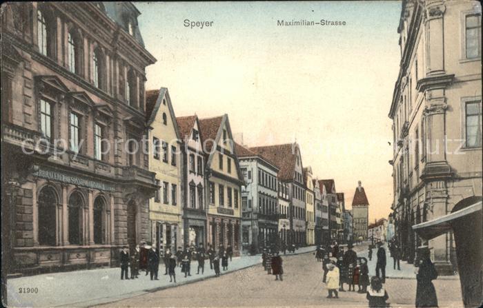 Speyer Rhein Maximilianstrasse