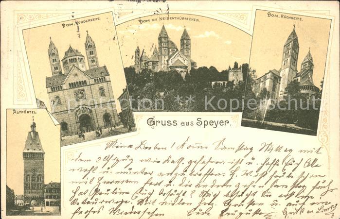 Speyer Rhein Dom Heidentuermchen Altpoertel