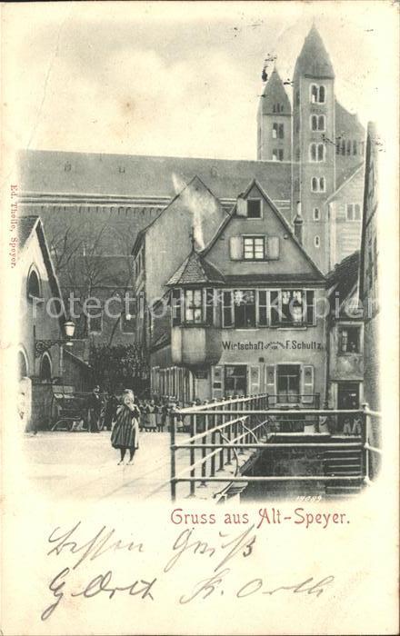 Speyer Rhein Alt Speyer Wirtschaft