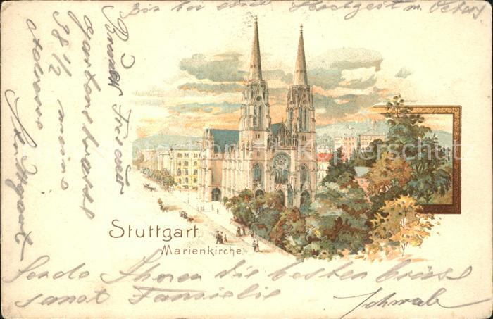 STUTTGART  CITY Marienkirche