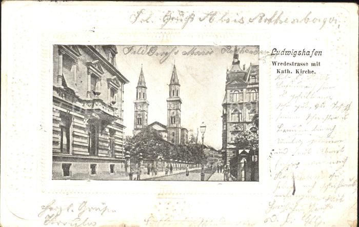 Ludwigshafen Rhein Wredestrasse Katholische Kirche