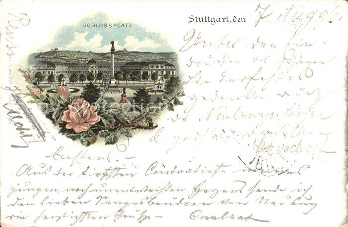 STUTTGART  CITY Schlossplatz