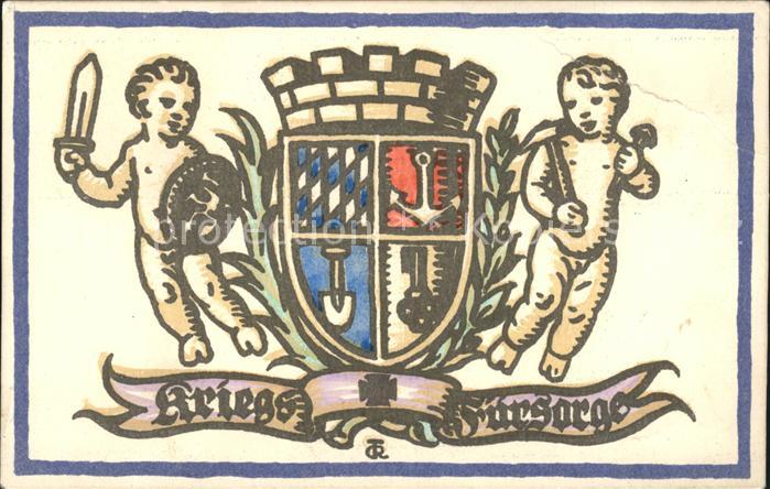 Ludwigshafen Rhein Kriegsfuersorge Wappen