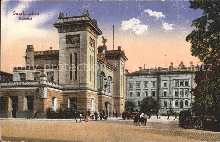 SAARBRueCKEN Saarland Bahnhof