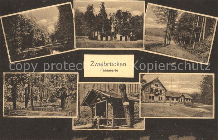Zweibruecken Fasanerie Huette Landhaus Teich Waldpartie
