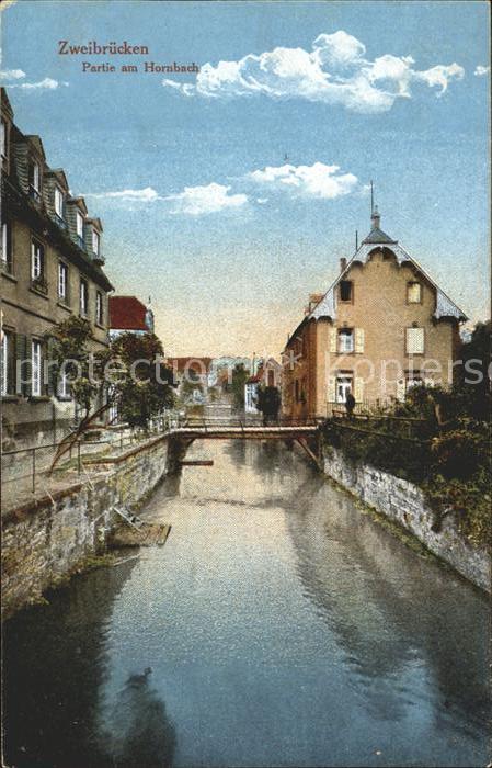 Zweibruecken Partie am Hornbach Bruecke