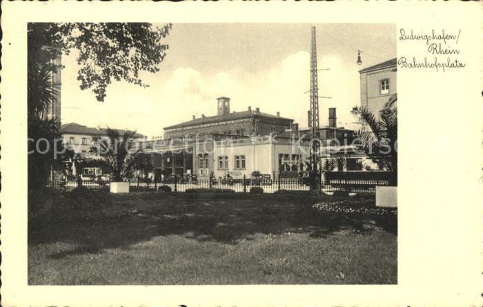 Ludwigshafen Rhein Bahnhofsplatz