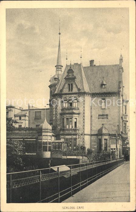 SAARBRueCKEN Saarland Schloss Cafe