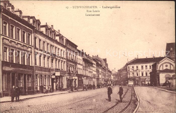 Ludwigshafen Rhein Rue Louis Ludwigstrasse