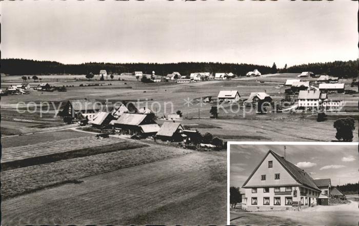 Eisenbach Schwarzwald Panorama Hoehenluftkurort Gasthof Pension zum Hirschen Bro