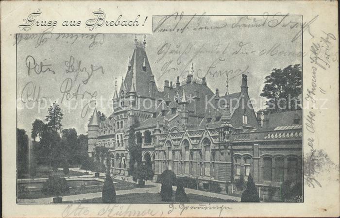Brebach Schloss Deutsche Reichspost