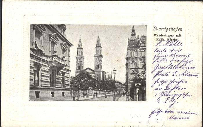 Ludwigshafen Rhein Wredestrasse Katholische Kirche