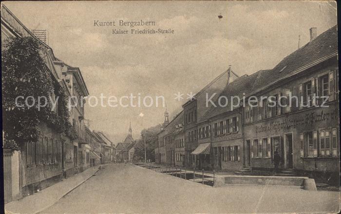 Bad Bergzabern Kaiser Friedrich Strasse