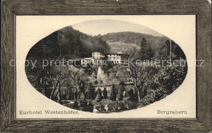 Bad Bergzabern Kurthotel Westenhoefer Bilderrahmen