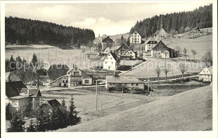 Eisenbach Schwarzwald Gesamtansicht Hoehenluftkurort