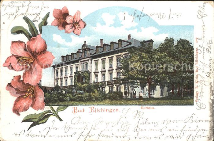 Bad Rilchingen Kurhaus Blumen
