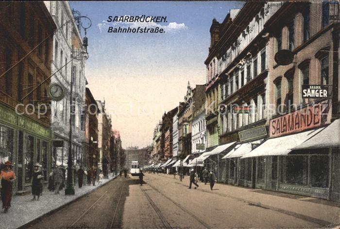 SAARBRueCKEN Saarland Bahnhofstrasse