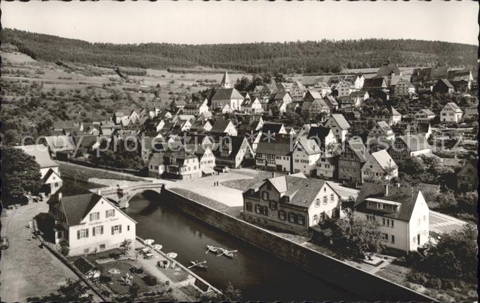 Wildberg Schwarzwald Totalansicht Luftkurort Schwarzwald an der Nagold