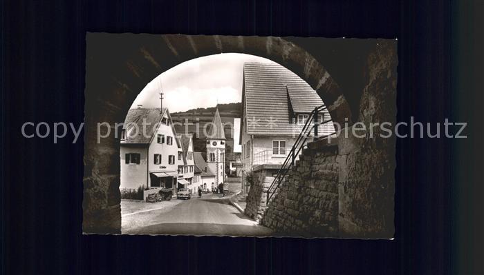 Wildberg Schwarzwald Torbogen Strassenpartie