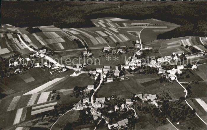 Zwerenberg Calw Fliegeraufnahme Hoehenluftkurort Schwarzwald Original Straehle B