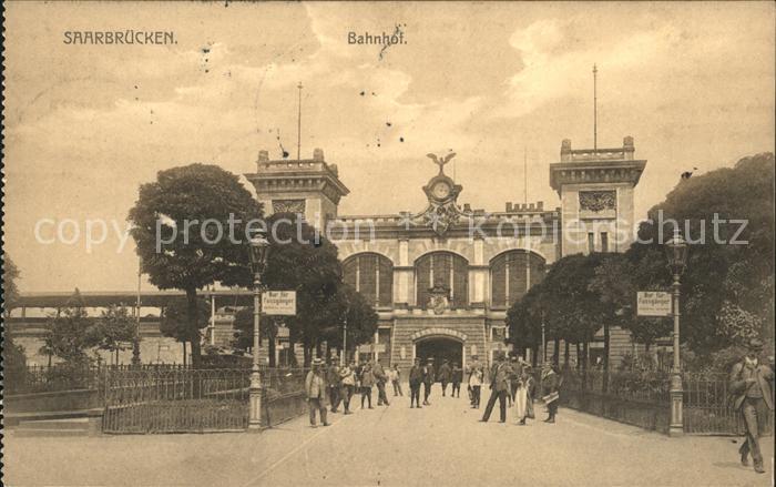 SAARBRueCKEN Saarland Bahnhof