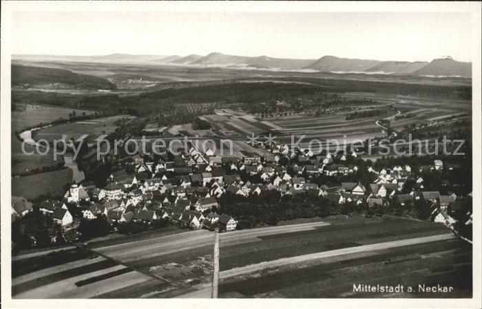 Mittelstadt Fliegeraufnahme