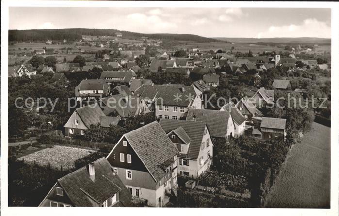 Rodt Lossburg Blick ueber die Stadt