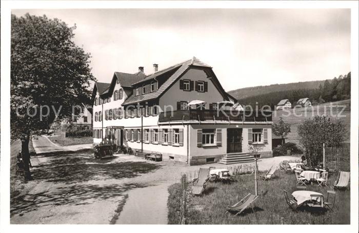 Buhlbach Obertal Gasthof Pension zur Blume Luftkurort Schwarzwald