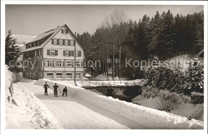 Obertal Baiersbronn Guenter's Kurhof Luftkurort Schwarzwald Wintersportplatz