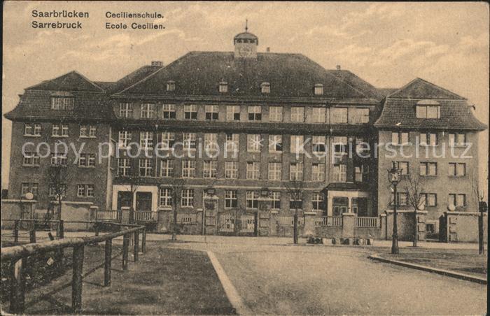 SAARBRueCKEN Saarland Cecilienschule