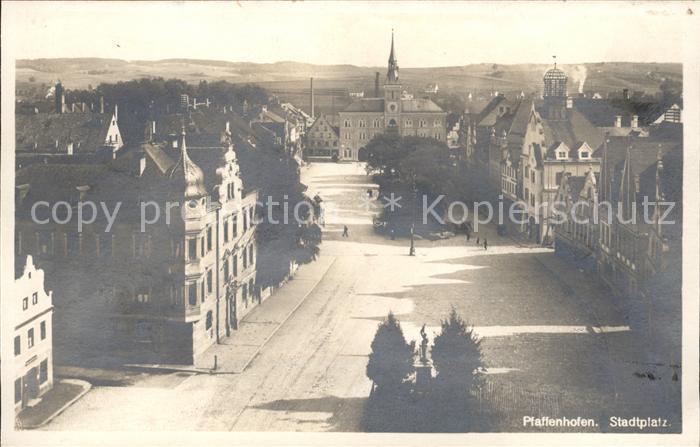 Pfaffenhofen Ilm Stadtplatz Denkmal